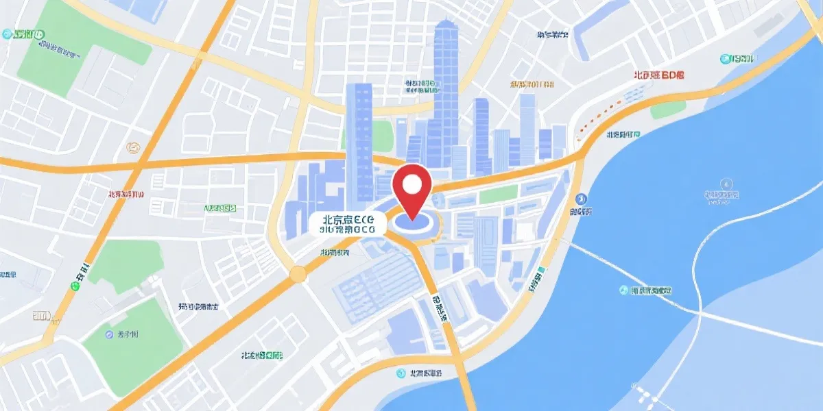 办公地址地图示意